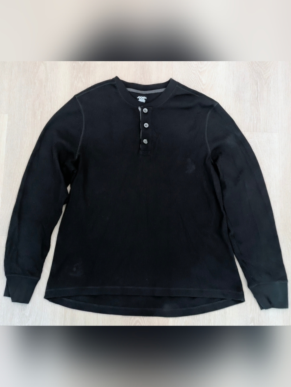 Jockey Long Sleeve Waffle Henley